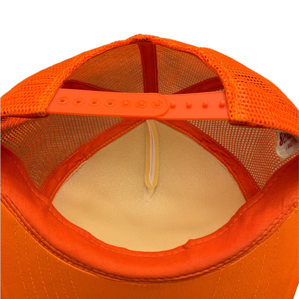 BLACK & DECKER vintage orange and white adjustable snapback Supreme Trucker hat. - Picture 8 of 10